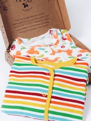 Frugi Blue Scrumptious Babygrow Gift Set - Image 4 of 4