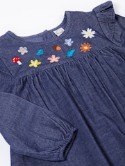 Frugi Blue April Tunic Blouse - Image 2 of 3