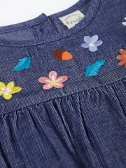 Frugi Blue April Tunic Blouse - Image 3 of 3