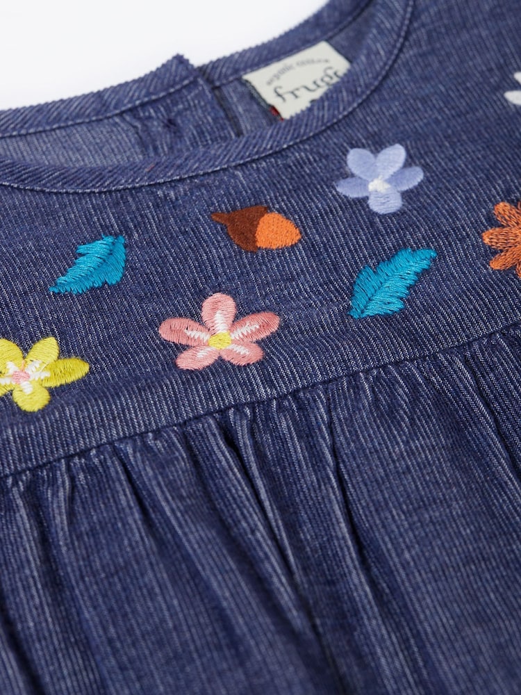 Frugi Blue April Tunic Blouse - Image 3 of 3