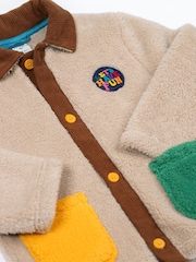 Frugi Snuggly Cord Brown Jacket - Image 3 of 4