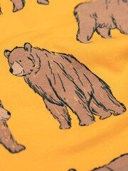 Frugi Yellow Ethan Printed Sweatshirt - Image 4 of 4