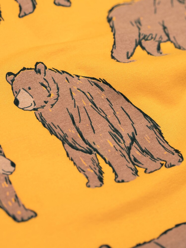 Frugi Yellow Ethan Printed Sweatshirt - Image 4 of 4