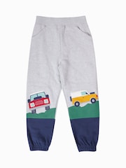 Frugi Grey Malpas Placement Joggers - Image 1 of 3