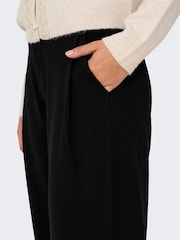 JDY Black Wide Leg Trousers - Image 2 of 4