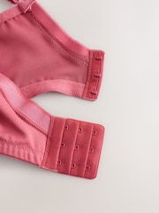 Różowy - F-K Ultimate Support Lace Top Non Padded Full Cup Bra - Obraz 7 z 7