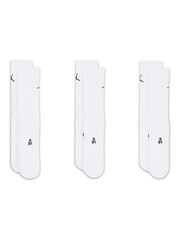 Nike White Jordan Everyday Crew Socks 3 Pack - Image 3 of 3