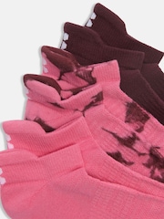 Sweaty Betty Red Workout Trainers Socks 3 Pack - Image 3 of 4