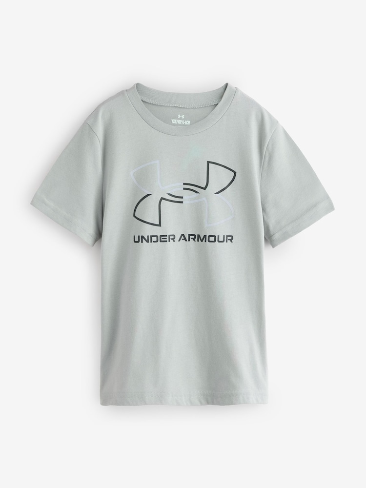 Under Armour Grey Large Logo T-Shirt - Image 1 of 1
