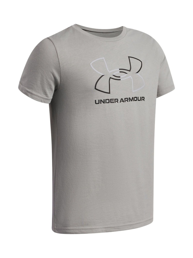 Under Armour T-shirt med stort logo - Billede 3 af 3