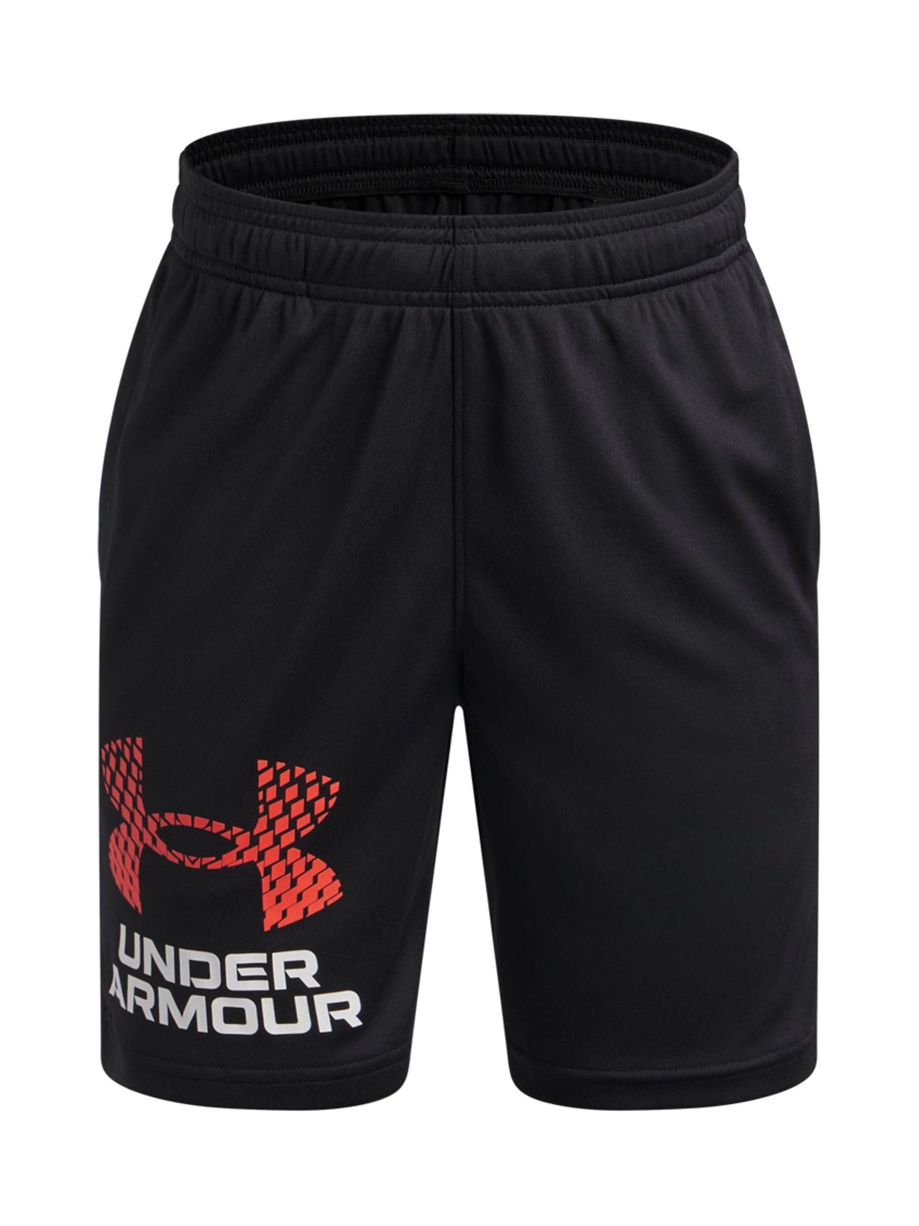 Next：日本 ブラック / レッド - Under Armour テック ロゴ ショート