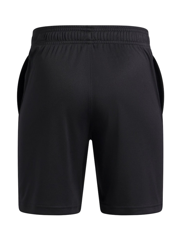 Under Armour Black/Red Tech Logo Shorts - Image 2 of 3 Under Armour Black/Red Tech Logo Shorts - Image 2 of 3
