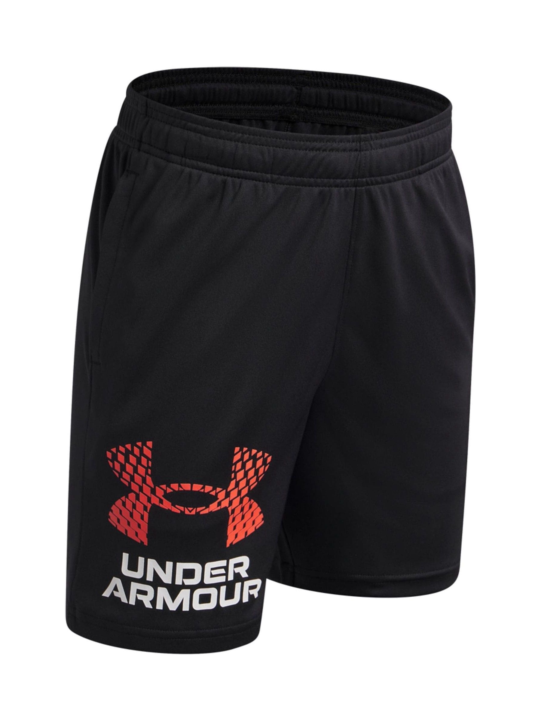 Next：日本 ブラック / レッド - Under Armour テック ロゴ ショート
