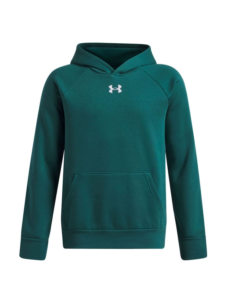 Under Armour Green Rival Fleece Hoodie - Image 1 of 3 Under Armour Green Rival Fleece Hoodie - Image 1 of 3