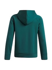 Under Armour Green Rival Fleece Hoodie - Image 2 of 3