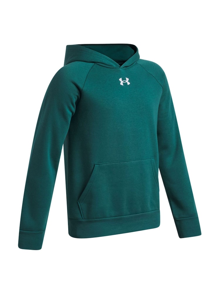 Under Armour Green Rival Fleece Hoodie - Image 3 of 3 Under Armour Green Rival Fleece Hoodie - Image 3 of 3