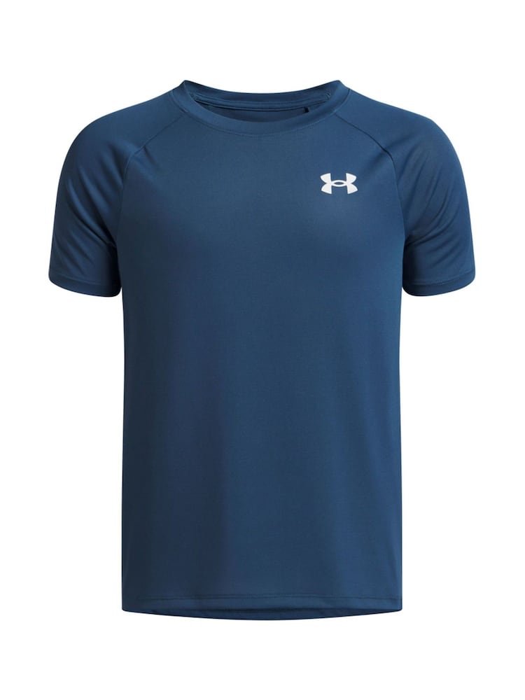 Under Armour Navy Blue Cotton Tech 20 Short Sleeve T-Shirt - Image 3 of 3 Under Armour Navy Blue Cotton Tech 20 Short Sleeve T-Shirt - Image 3 of 3