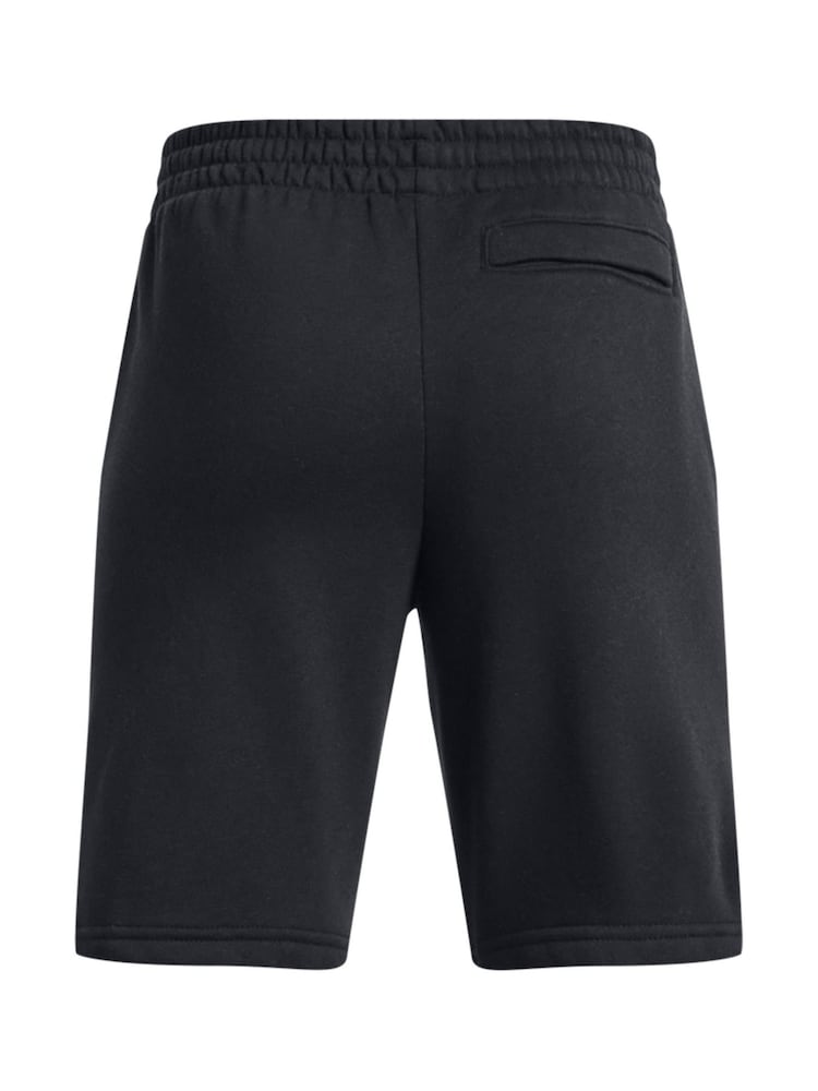 Under Armour Black Rival Fleece Shorts - Image 2 of 2