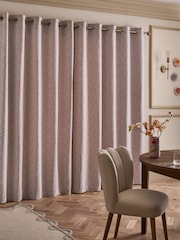 ستائر شانيليا مبطّنة مورّدة بفتحات تعليق - صورة 1 من 3