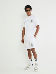 River Island White Regular Fit Hayashima T-Shirt - Image 3 of 4
