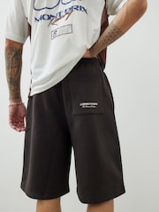 River Island Brown Wide Leg Luminis Shorts - Image 2 of 4