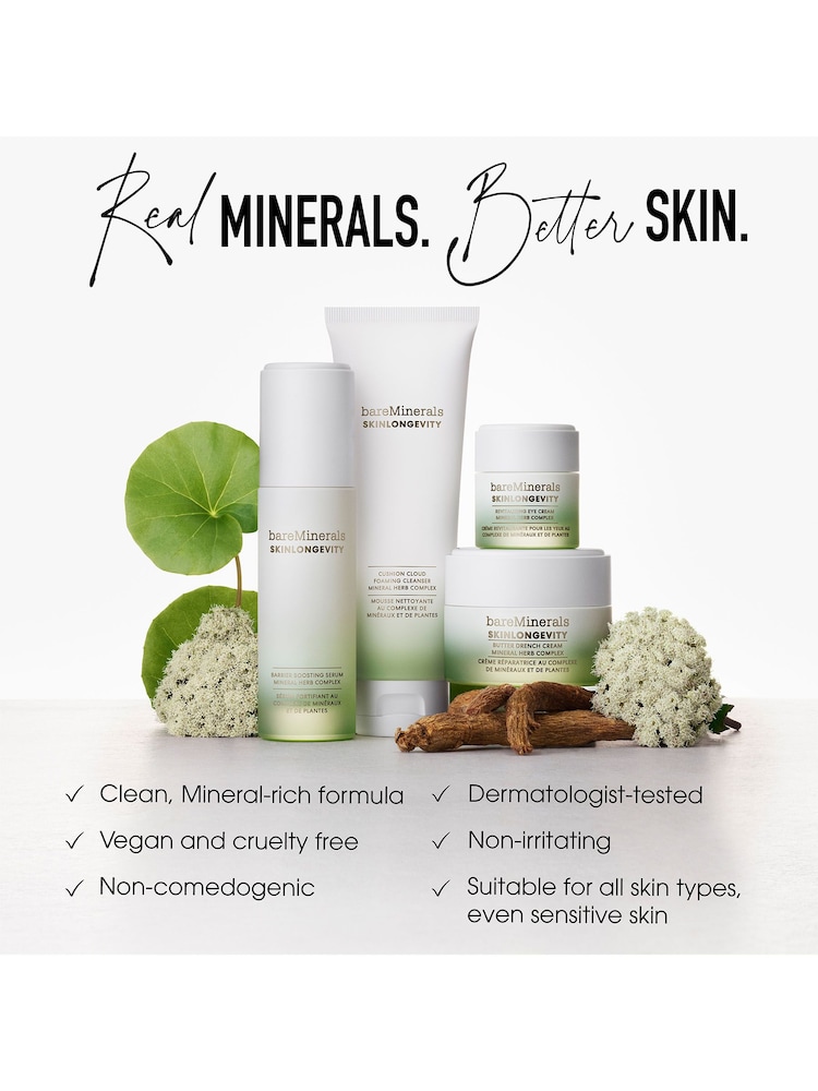 bareMinerals SKINLONGEVITY Barrier Boosting Serum Mineral Herb Complex 50ml - Image 8 of 8