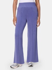 Sweaty Betty Blue Sand Wash Cloud Weight Track Trousers - Image 1 of 7