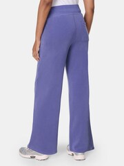 Sweaty Betty Blue Sand Wash Cloud Weight Track Trousers - Image 2 of 7