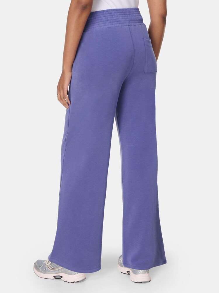 Sweaty Betty Blue Sand Wash Cloud Weight Track Trousers - Image 2 of 7