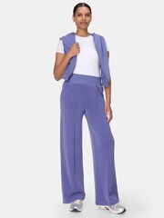 Sweaty Betty Blue Sand Wash Cloud Weight Track Trousers - Image 6 of 7