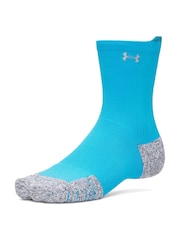 Under Armour White Velocity Run Cushion Crew Sock 3-Pack - Image 2 of 3
