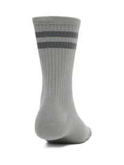 Under Armour Grey Essentials Crew Socks 6 Pack - Image 2 of 3