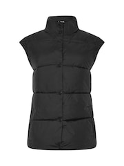 Long Tall Sally Black Padded Gilet - Image 5 of 5