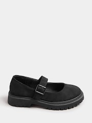 Yours Curve Black Extra Wide Fit Wide Fit Chunky Mary Jane Shoes - Image 1 of 5