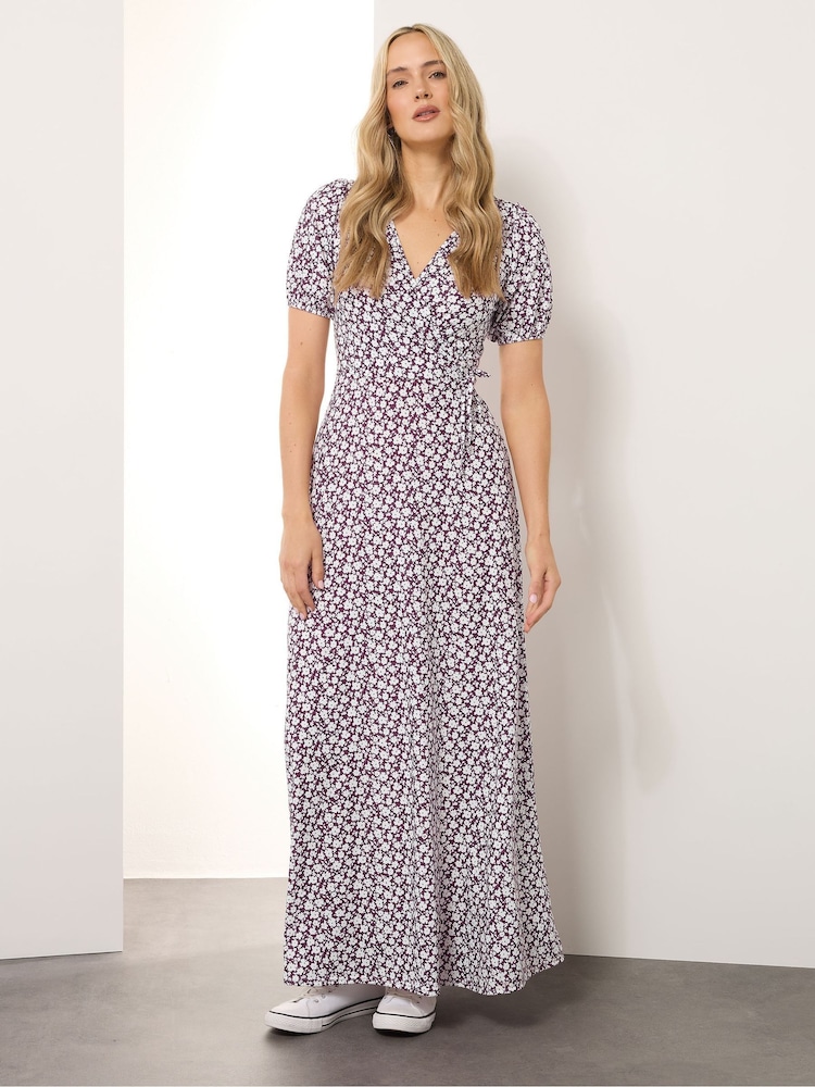 Vestido Long Tall Sally Ditsy Wrap Maxi dress - Imagem 1 de 5