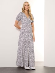 Vestido Long Tall Sally Ditsy Wrap Maxi dress - Imagem 2 de 5