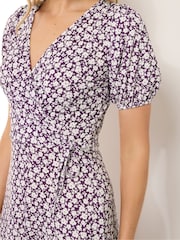 Vestido Long Tall Sally Ditsy Wrap Maxi dress - Imagem 4 de 5