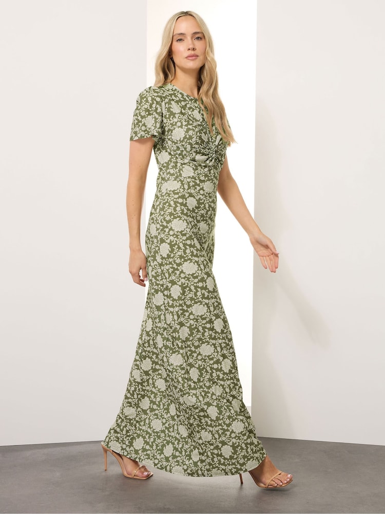 Long Tall Sally Ruched Maxi Dress - Imagem 1 de 5