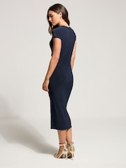 Long Tall Sally Ruched Midi Dress - Imagem 3 de 5