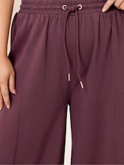 Yours Curve Red Wide Fit Wide Leg Joggers - Image 5 of 6