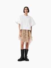 AllSaints Pink Jayde Tulle Skirt - Image 1 of 6