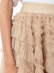 AllSaints Pink Jayde Tulle Skirt - Image 5 of 6