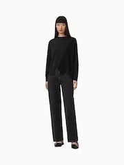 AllSaints Black Isla Jumper - Image 6 of 9