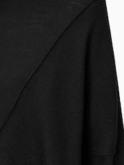 AllSaints Black Isla Jumper - Image 8 of 9