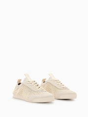 AllSaints White Kenny Runner Shoes - Image 3 of 6