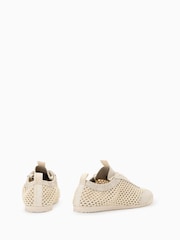 AllSaints White Kenny Runner Shoes - Image 5 of 6