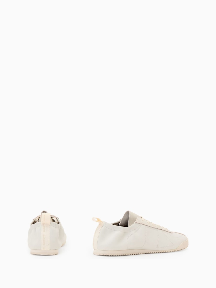 AllSaints White Kenny Runner Shoes - Image 6 of 6