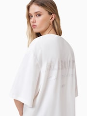 Branco - AllSaints Under Amelie T-Shirt - Imagem 2 de 8
