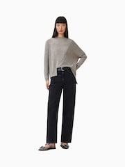 AllSaints Grey Isla Jumper - Image 4 of 8