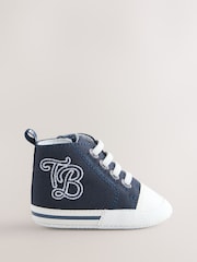 Bleumarin - Baker by Ted Baker High-Top Padders Trainers - Imaginea 1 din 6